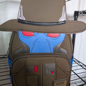 Star Wars Brown and Blue Loungefly Backpack